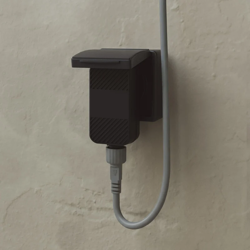 Guirlande lumineuse 6 points lumière pour extérieur IP67 Gris - Marina6 Cherry