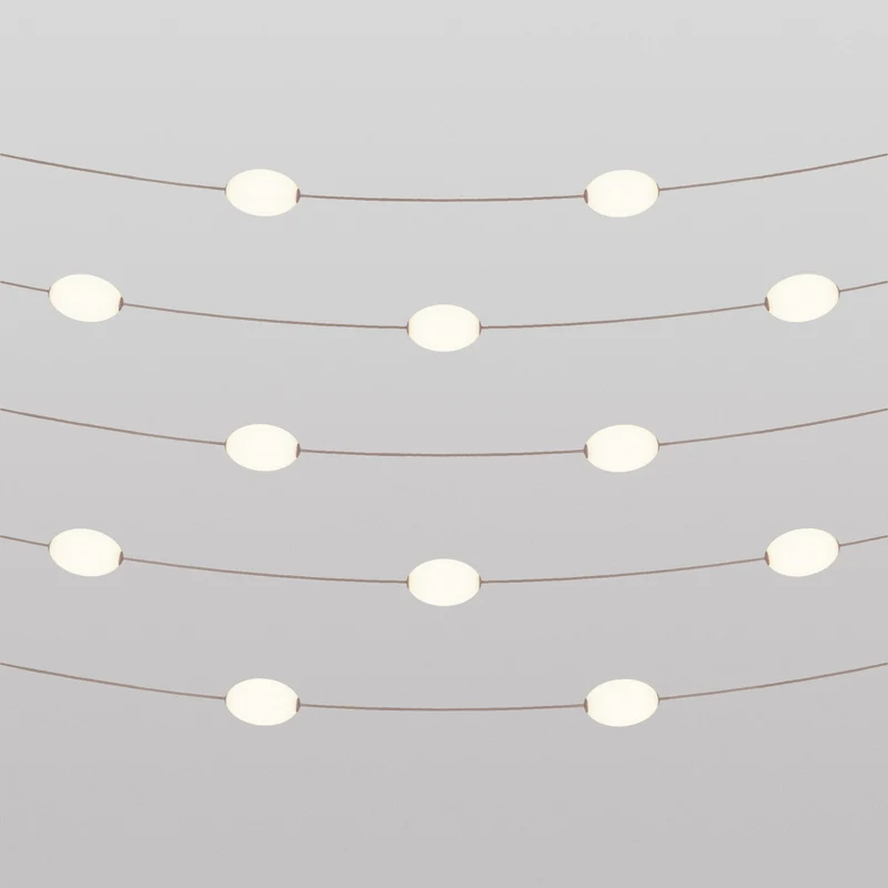Guirlande lumineuse 12 points lumineux d’extérieur IP67 Desert Brown - Marina12