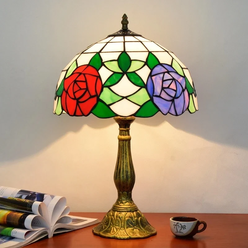 Lampe Tiffany Vintage Rosace