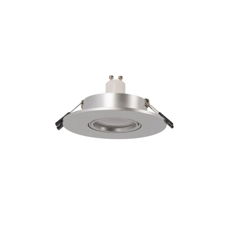 Collerette downlight ronde orientable GU10 / MR16 - Coupe Ø75 mm