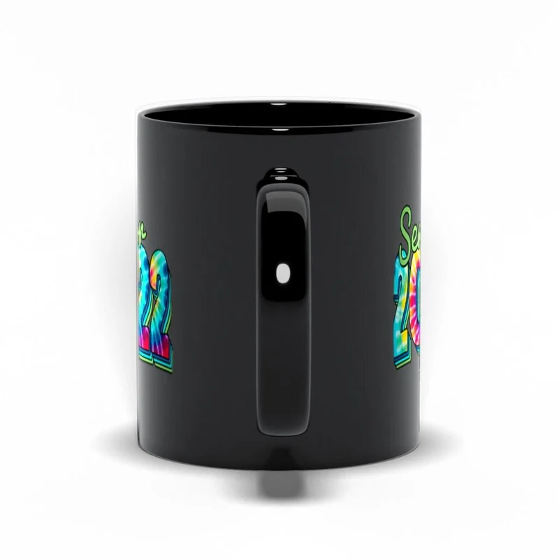Senior 2022 Black Mugs Dye Color T-Shirts, Diplômés 2022, Remise des diplômes 2022, Classe Senior de 2022, Remise des diplômes
