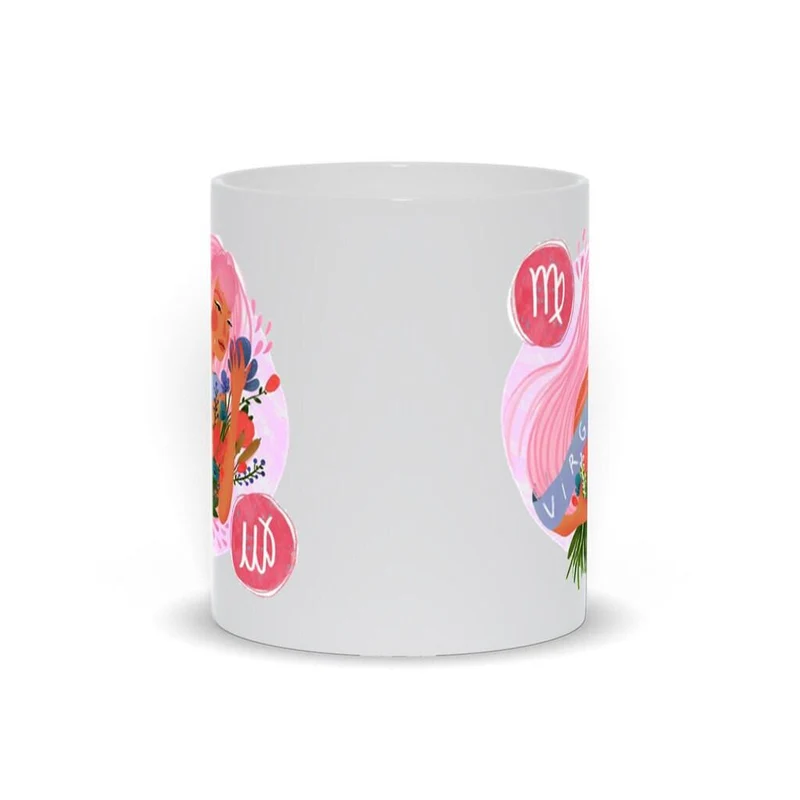 Vierge Lady Mugs, idées cadeaux Vierge, tasse d’anniversaire Vierge, je suis une tasse Vierge, anniversaire d’octobre, anniversaire de septembre