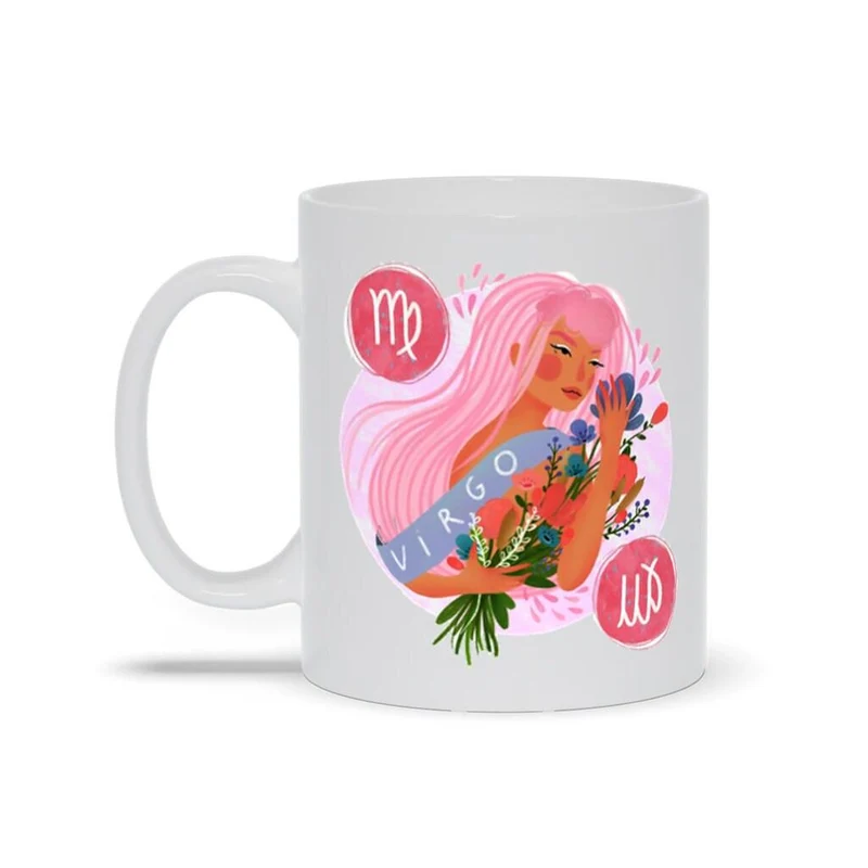 Vierge Lady Mugs, idées cadeaux Vierge, tasse d’anniversaire Vierge, je suis une tasse Vierge, anniversaire d’octobre, anniversaire de septembre