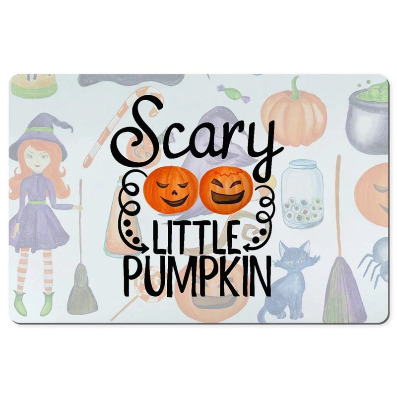 Tapis de bureau Scary Little Pumpkin 12x18