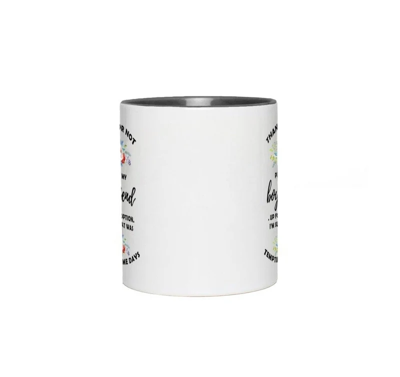 Merci de ne pas avoir mis mon petit ami en adoption Tasses d’accent, tasses drôles, tasse de Noël, tasse à café, cadeau de maman, cadeau de fête des mères,