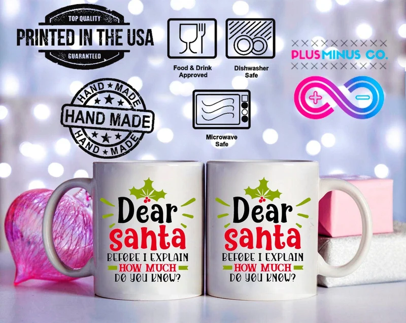 Cher Père Noël, avant d'expliquer, combien connaissez-vous les tasses