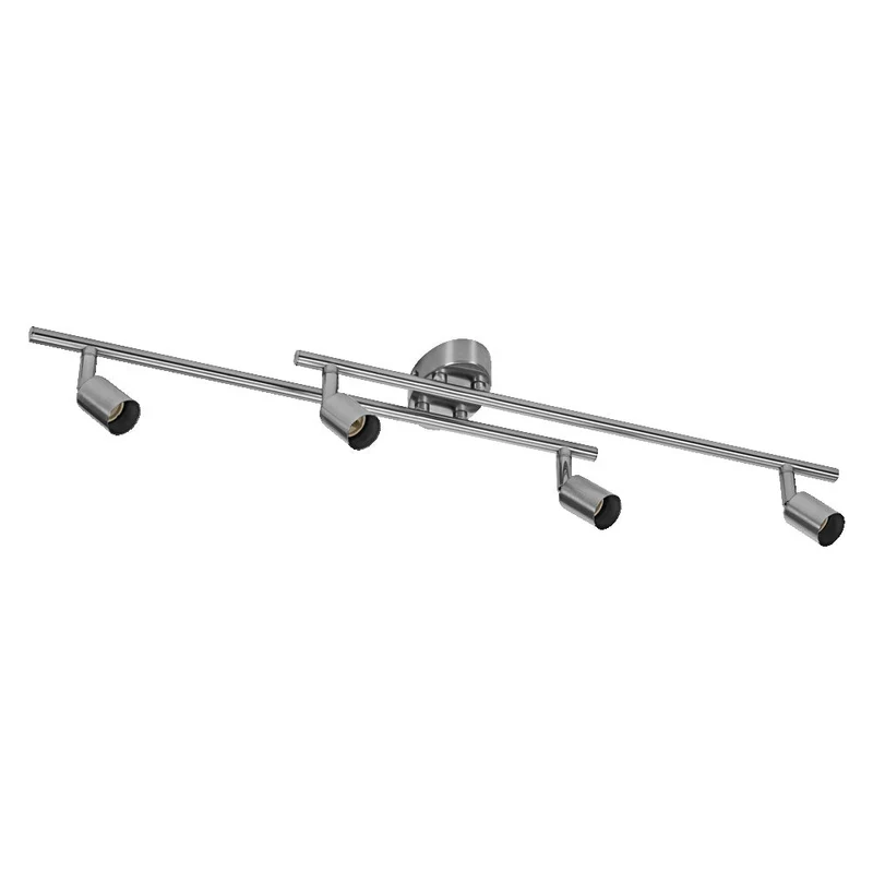 OSRAM LED Spot Cylinder lampe à poser 4xGU10 Nickel brossé