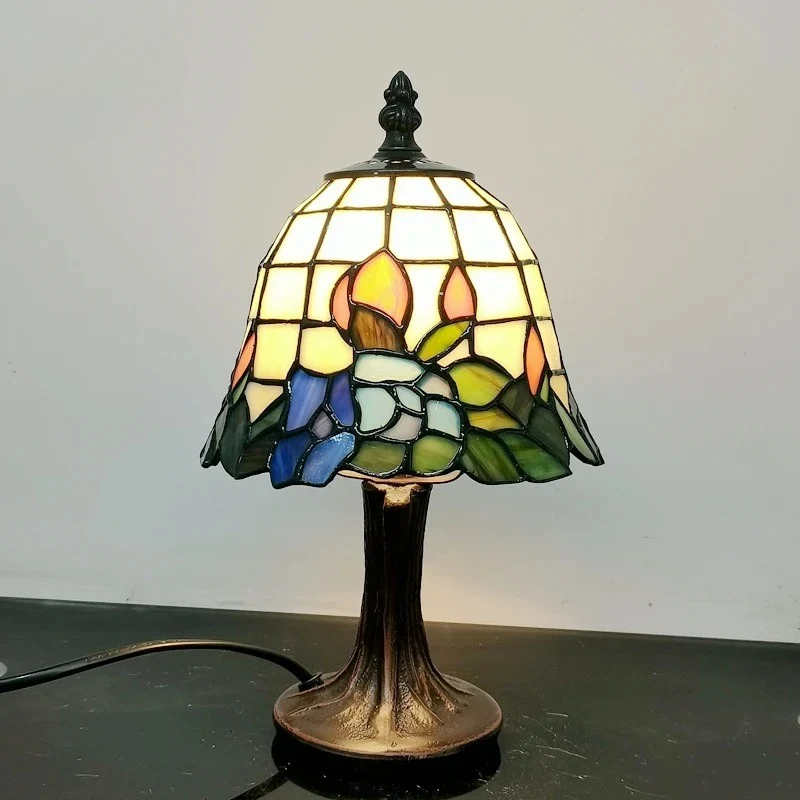 Lampe en Vitrail Tiffany