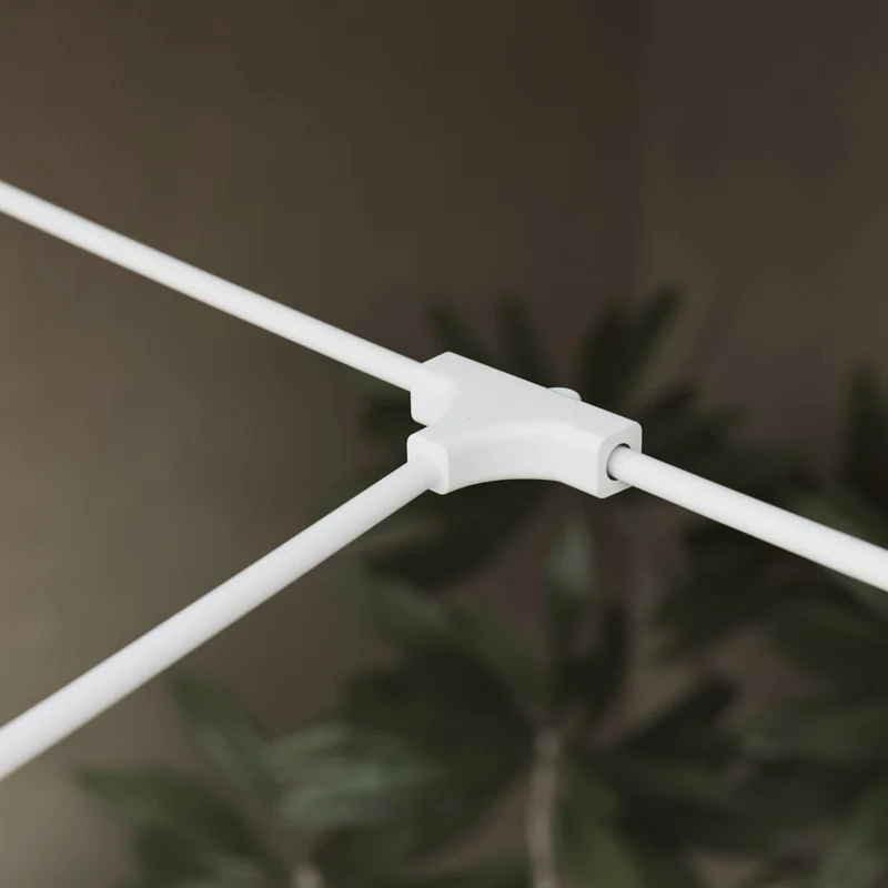 Guirlande lumineuse en filet 7 points lumineux extérieur IP67 Blanc sable - Marina GRID