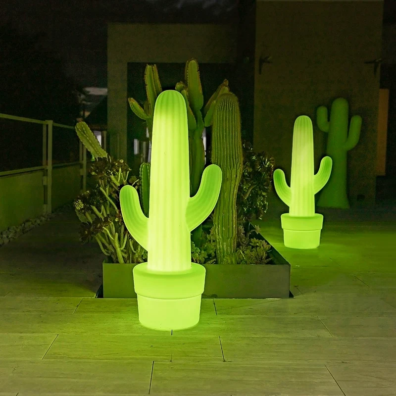 LAMPE KAKTUS VERT CITRON