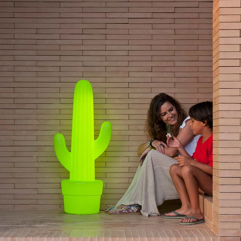 LAMPE KAKTUS VERT CITRON