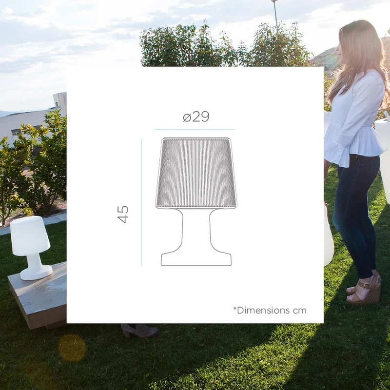 LAMPE À POSER CARMEN 45