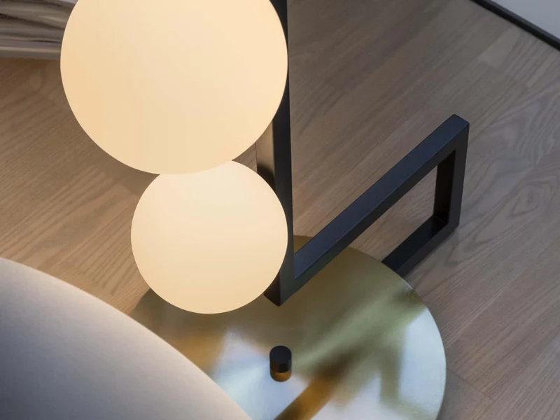 Lampadaire boule moderne - Birdy