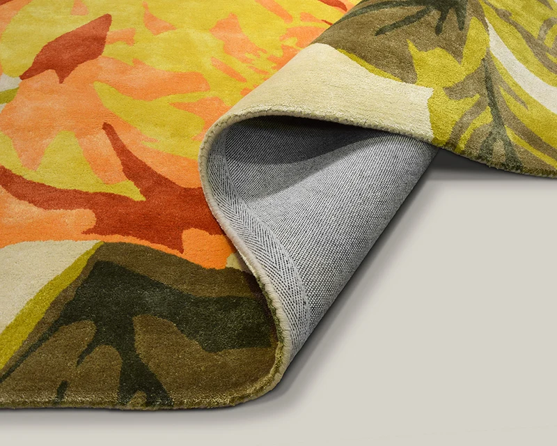 Tapis de salon moderne - Flowersy