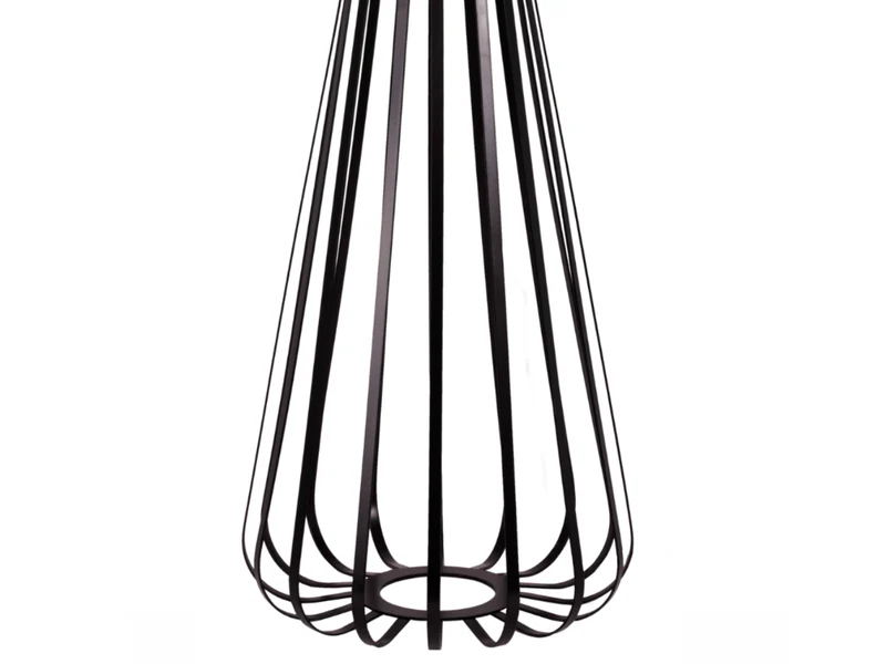 Lampadaire de salon noir - Bulbana