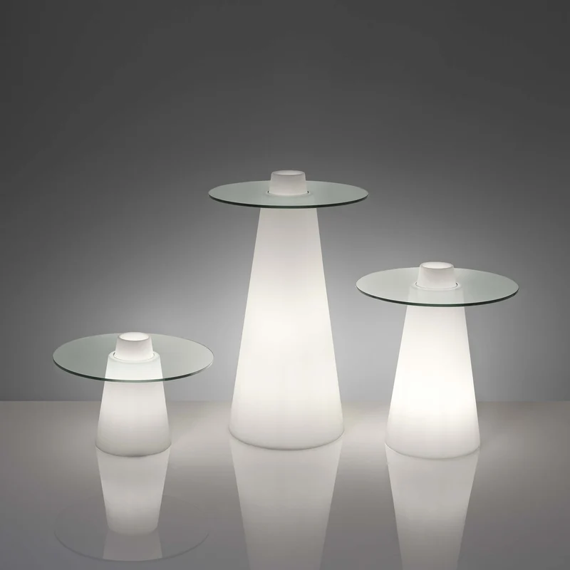 Slide Design Peak Lighted High Table