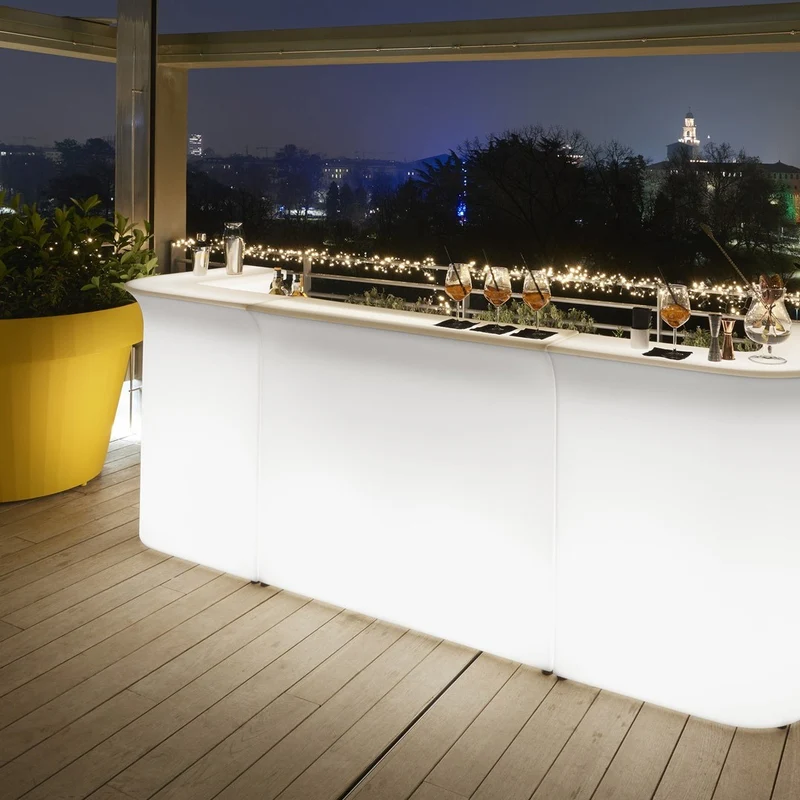Slide Design Break Corner Bar Counter