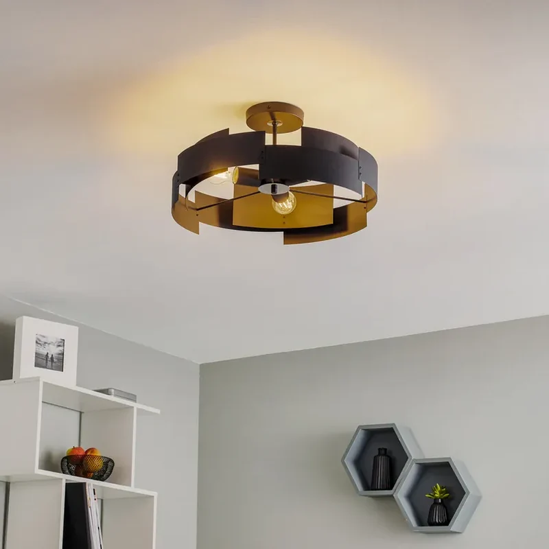 Plafonnier pour Salon Cuivre