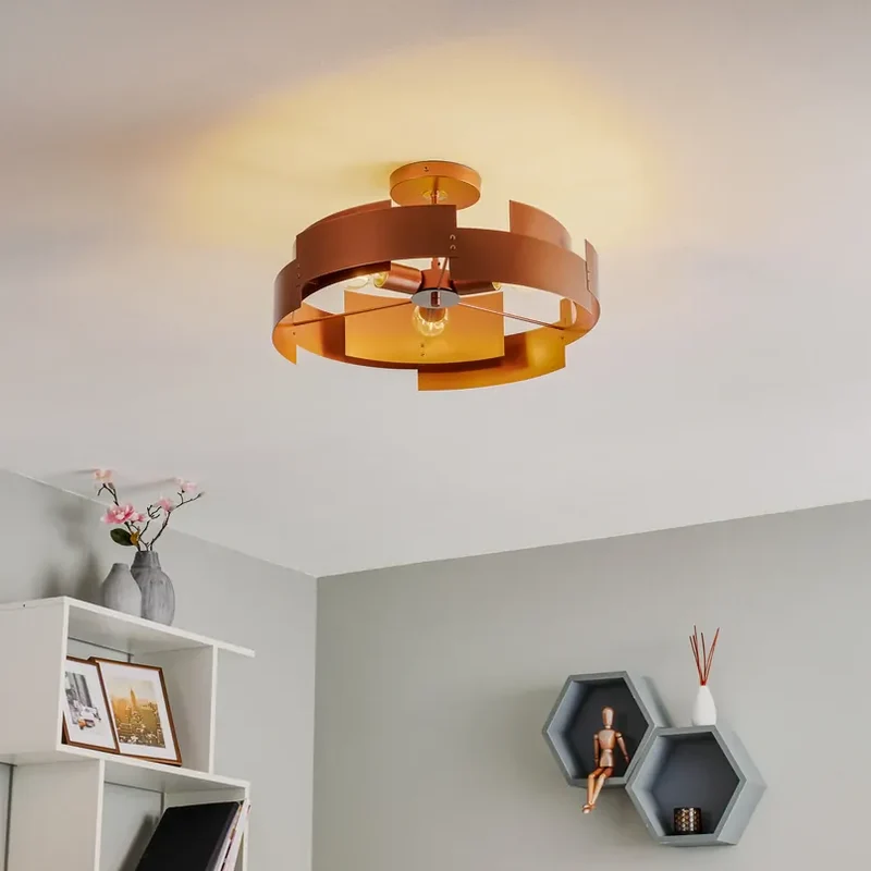 Plafonnier pour Salon Cuivre