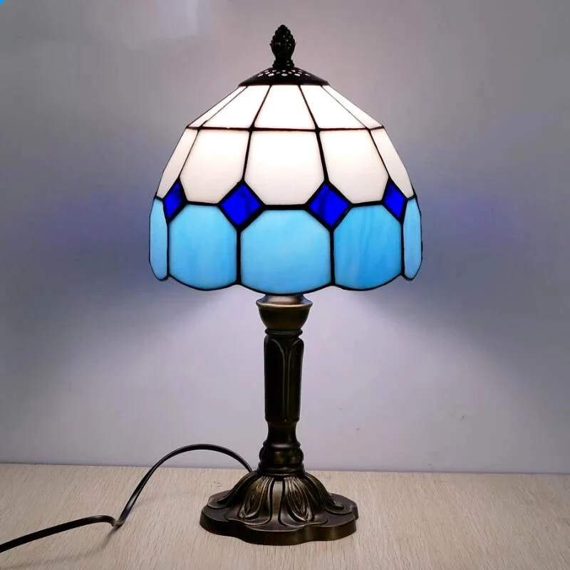 Lampe Tiffany Saphir