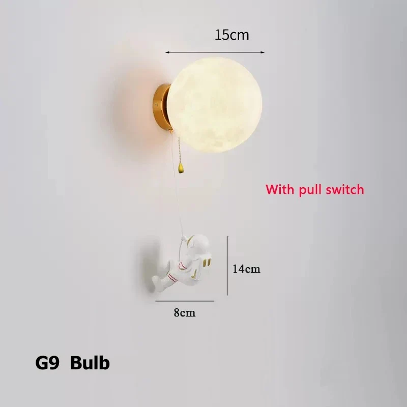 Lampe de Chevet Murale Astronaute