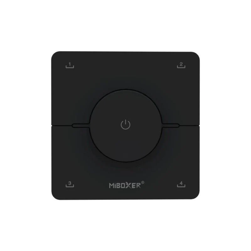 Panneau de commande RF avec molette - CCT - 4 scènes - Mi Light - 2.4GHz