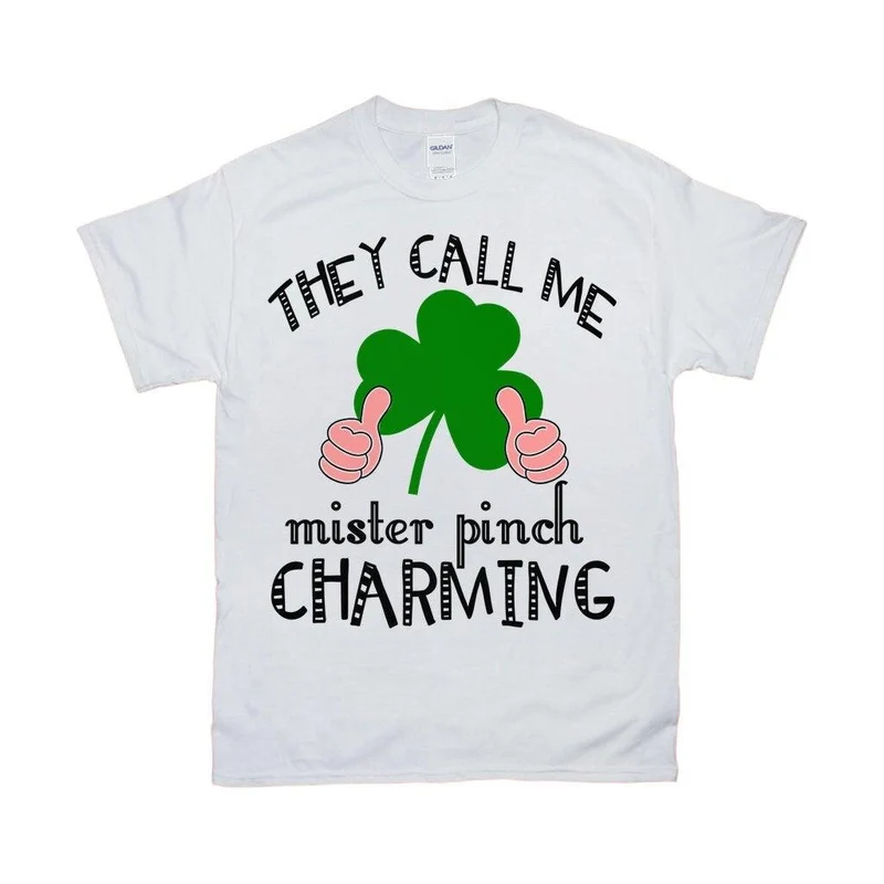 Ils m'appellent Pinch Mister Charming, T-shirts de la Saint-Patrick