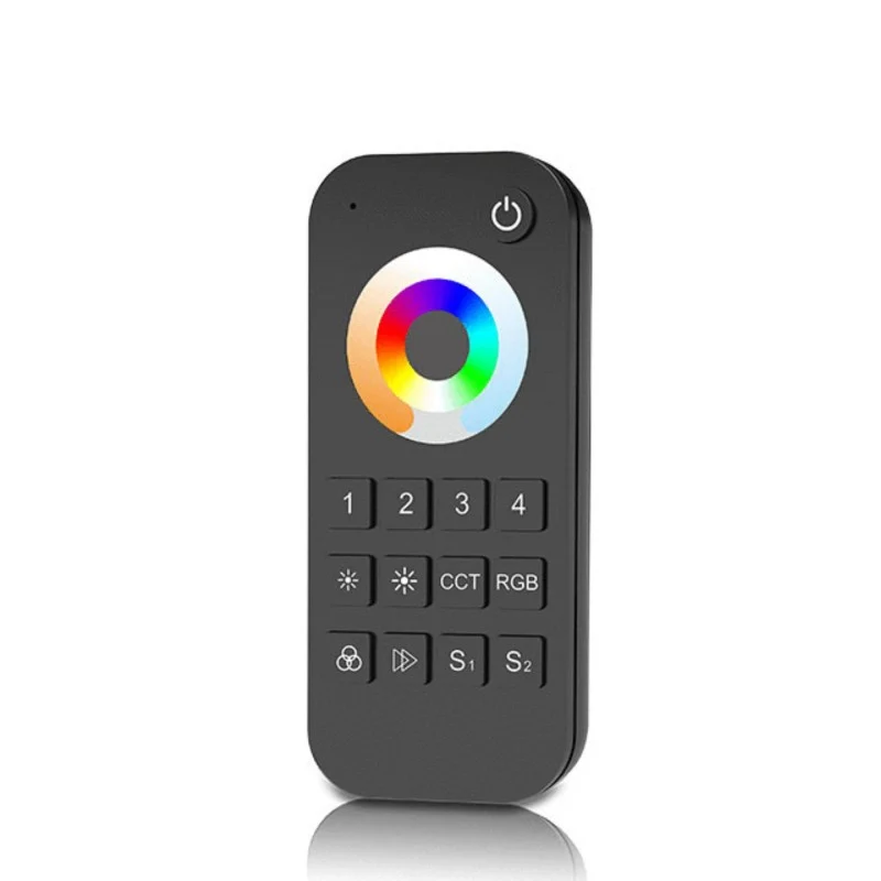 Télécommande RF à molette tactile RGB + CCT Skydance - 4 zones - SK-RT10
