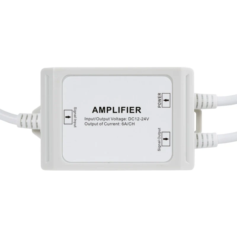 Amplificateur de signal monochrome 12-24V DC - 6A/canal - Étanche IP67