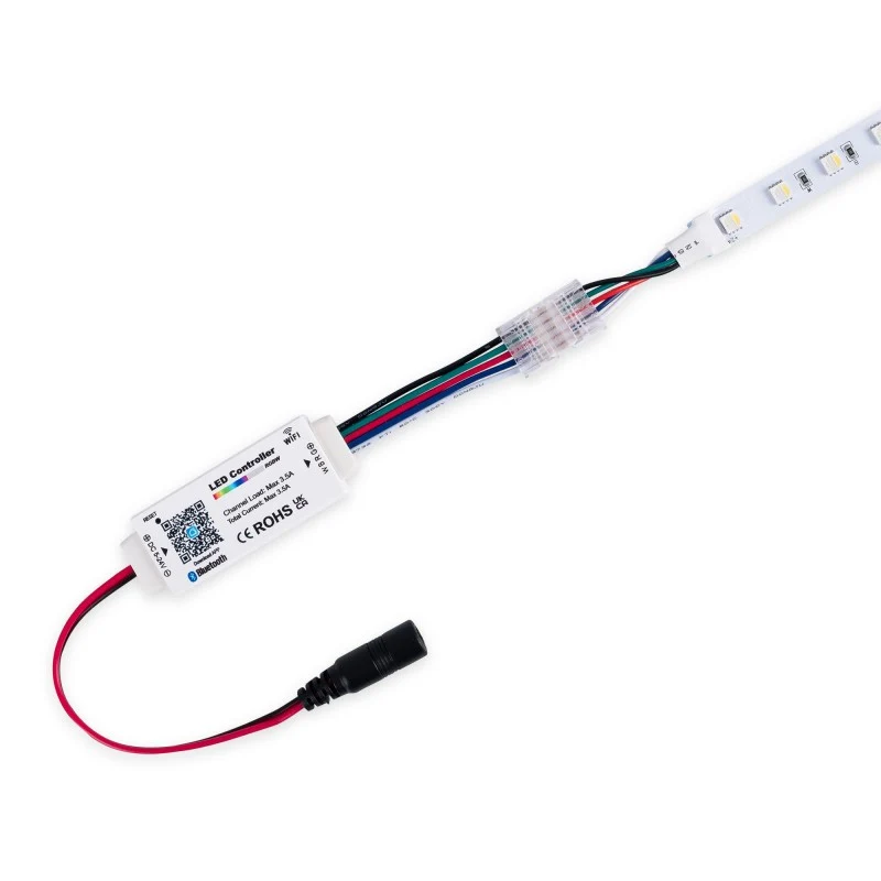 Mini contrôleur RGBW - WiFi + Bluetooth - 5-24V DC - 3.5A