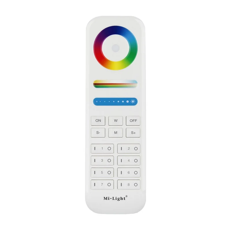 Télécommande LED RGB + CCT - 8 Zones - BLANC - FUT089 - Mi-Light