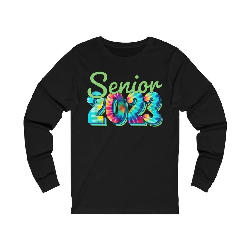 Senior 2023 Manches longues, Classe de 2023 Cadeau, Diplômés 2023, Graduation 2023, Classe Senior de 2023, remise des diplômes, School Pride School