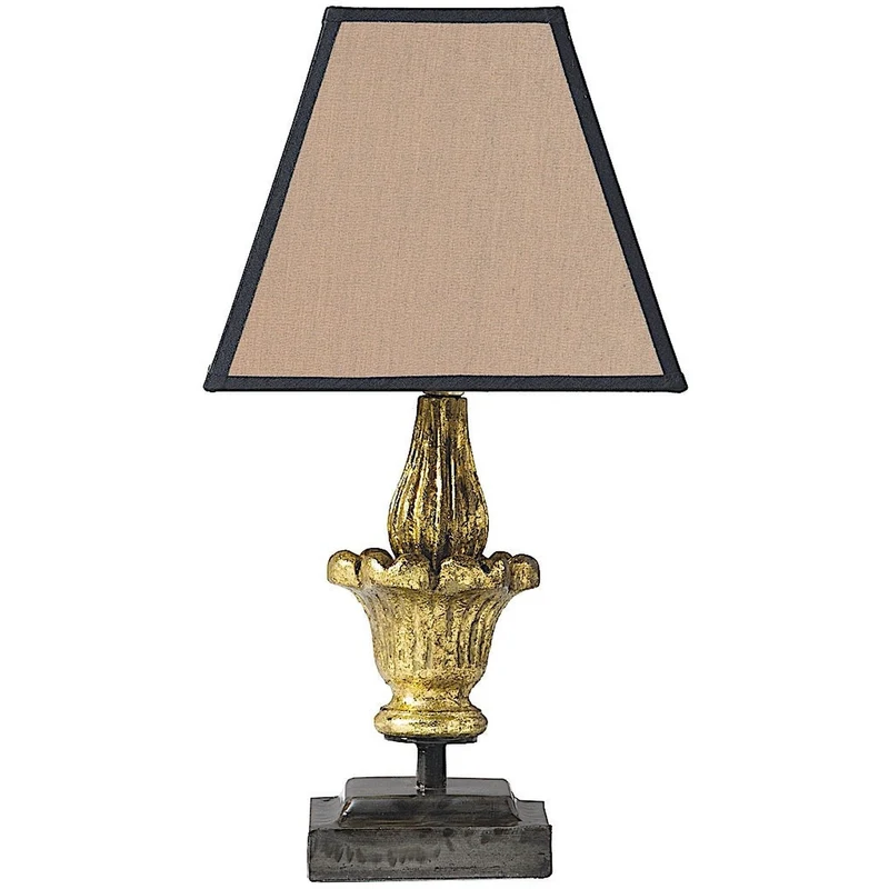 Trianon Lampe de bibliothèque en bois (set de 3) sans abat-jour