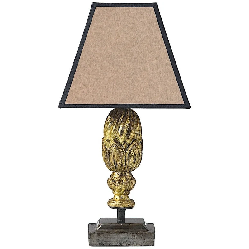 Trianon Lampe de bibliothèque en bois (set de 3) sans abat-jour