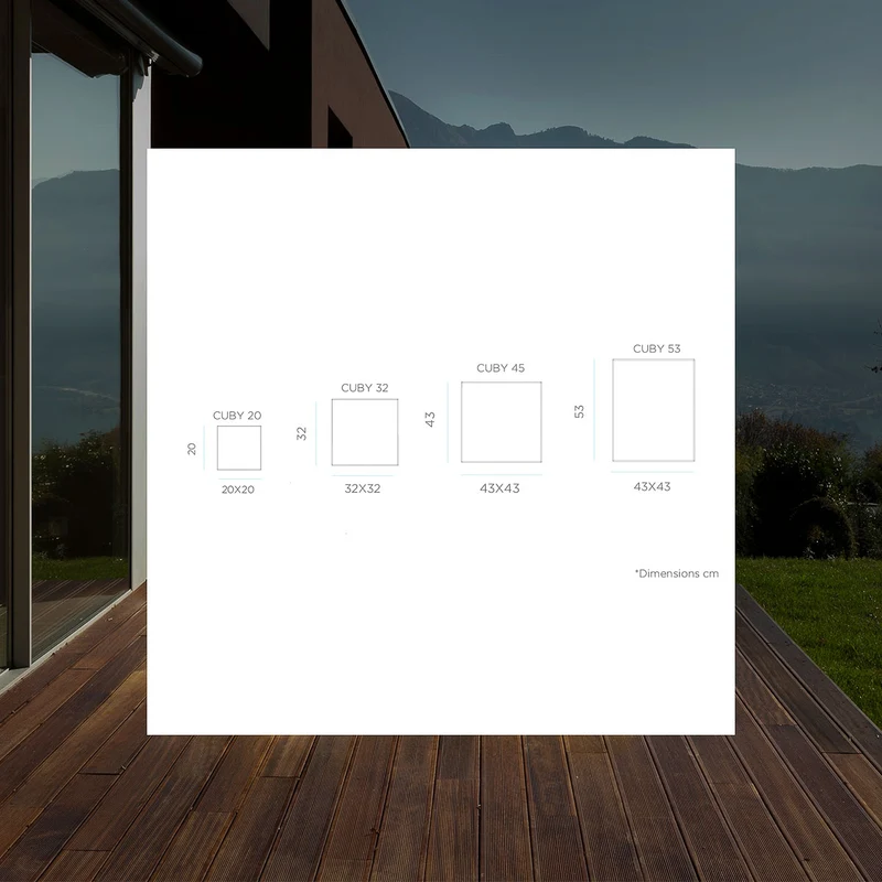 CUBE LUMINEUX CUBY