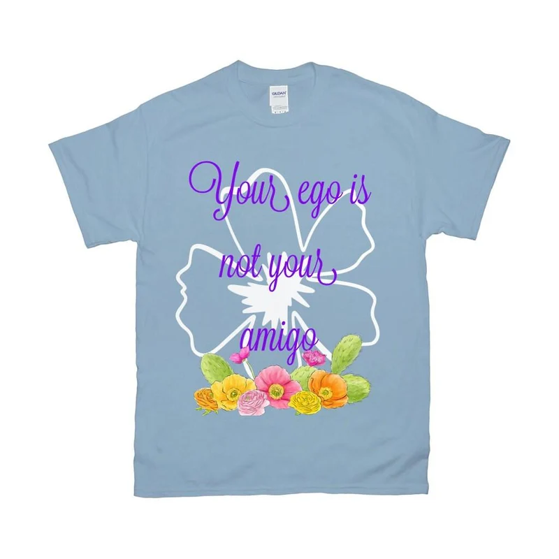 Votre ego n’est pas votre T-shirt Amigo - Chemise drôle / Mexique / vintage / Espagnol / Black White Hipster / Kawaii Feminist / Grunge Goth
