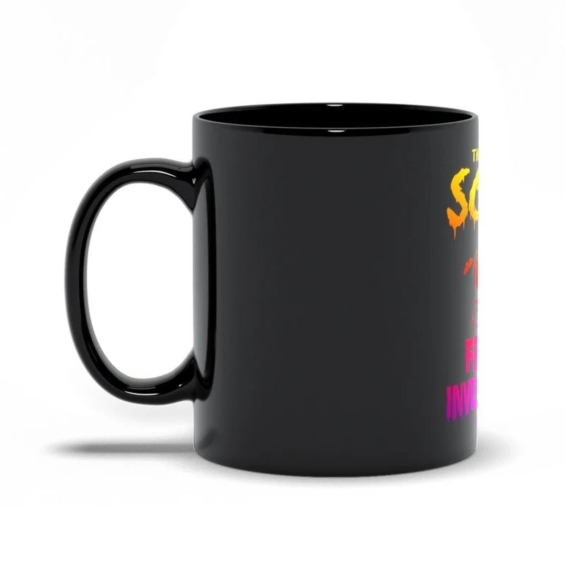 C’est mon costume effrayant d’enquêteur de fraude Tasses noires, Enquêteur drôle, Fraude drôle, Cadeau d’enquêteur