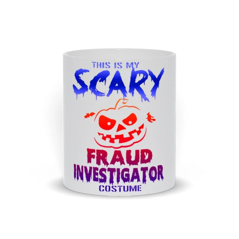 C’est ma tasse de costume d’enquêteur de fraude effrayante, enquêteur drôle, fraude drôle, cadeau d’enquêteur