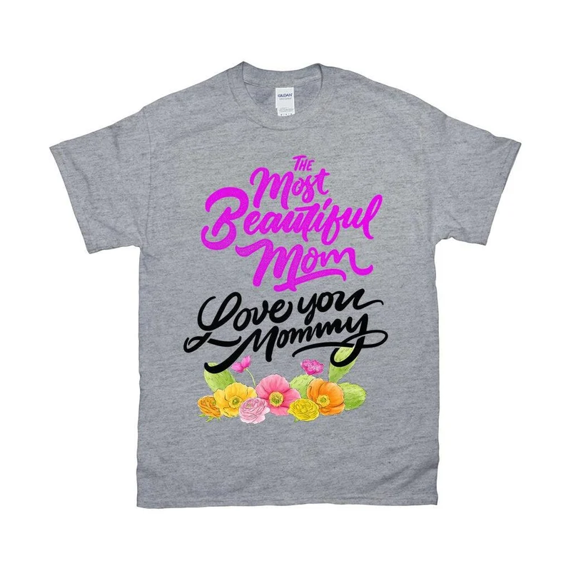 La plus belle maman || Je t’aime maman T-shirts || Chemise maman || T-shirt maman || T-shirt fête des mères
