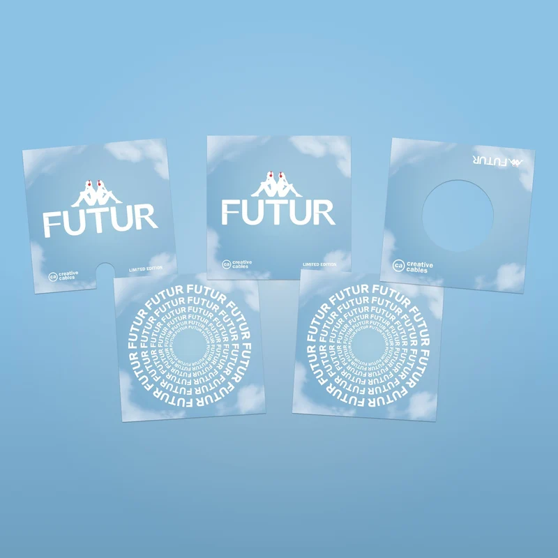 Lampe de table Cubetto « Futur » avec Ampoule Ghost - Futur Festival