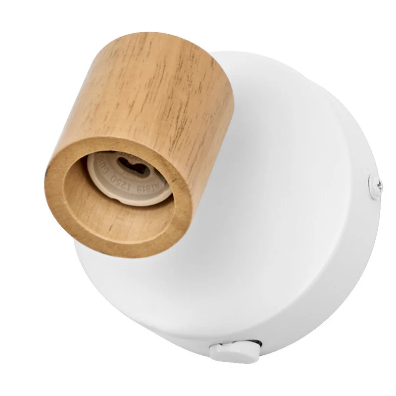 OSRAM LED Spot Brick applique murale 1xGU10 Blanc et bois