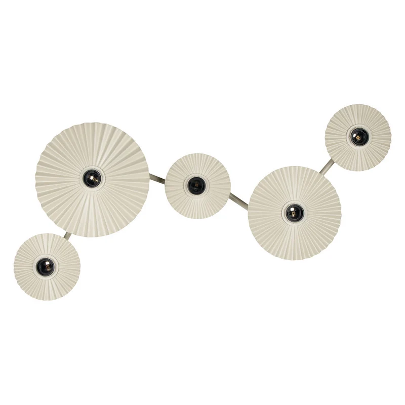 OSRAM DECOR Plisse Applique murale 5xE27 Beige