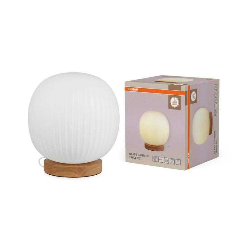 OSRAM DECOR Glass Lantern lampe à poser E27