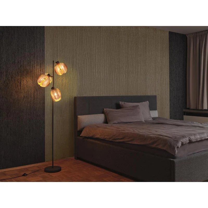 OSRAM DECOR Folded Globe Lampadaire 3xE27 Or