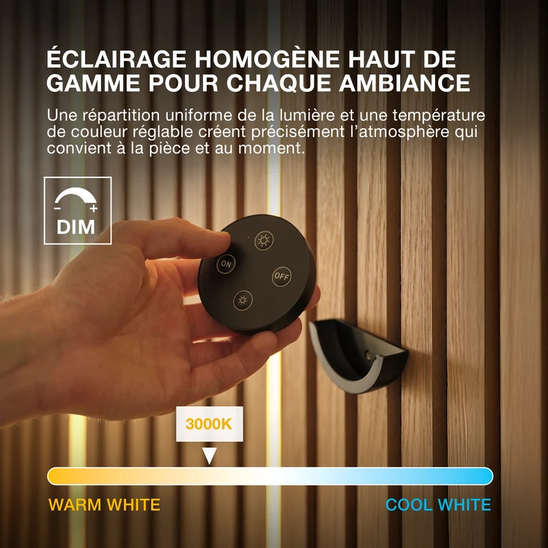 OSRAM Flex Acoustic Noir H10 mm 830 Kit de démarrage