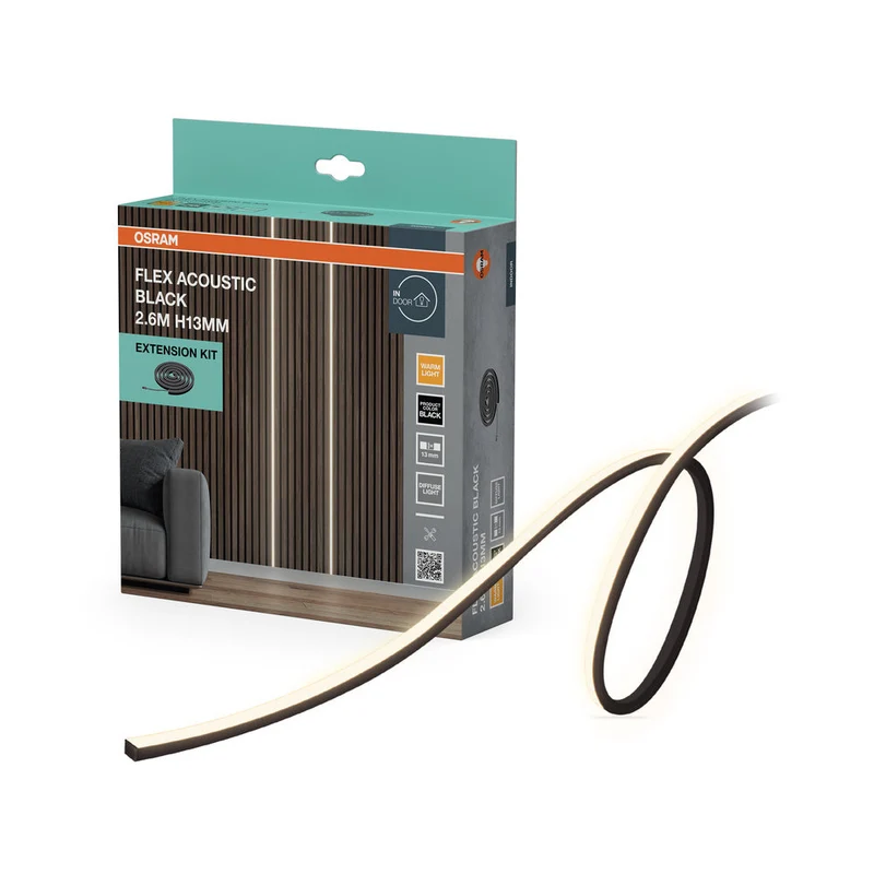 OSRAM Flex Acoustic Noir H13 mm 830 Kit d'extension