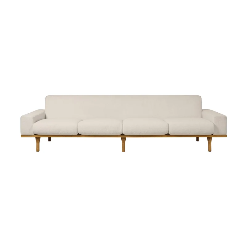 Gubi SW50 Sofa 4-Seater Fully Upholstered
