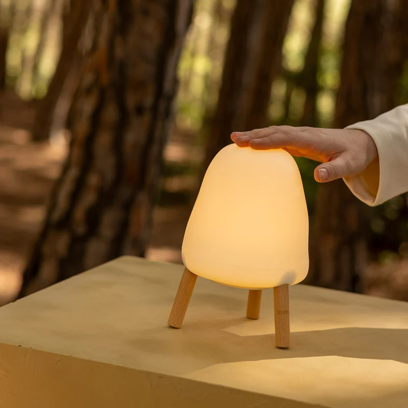 LAMPE DE TABLE TRÉPIED EN SILICONE ROCKET 20