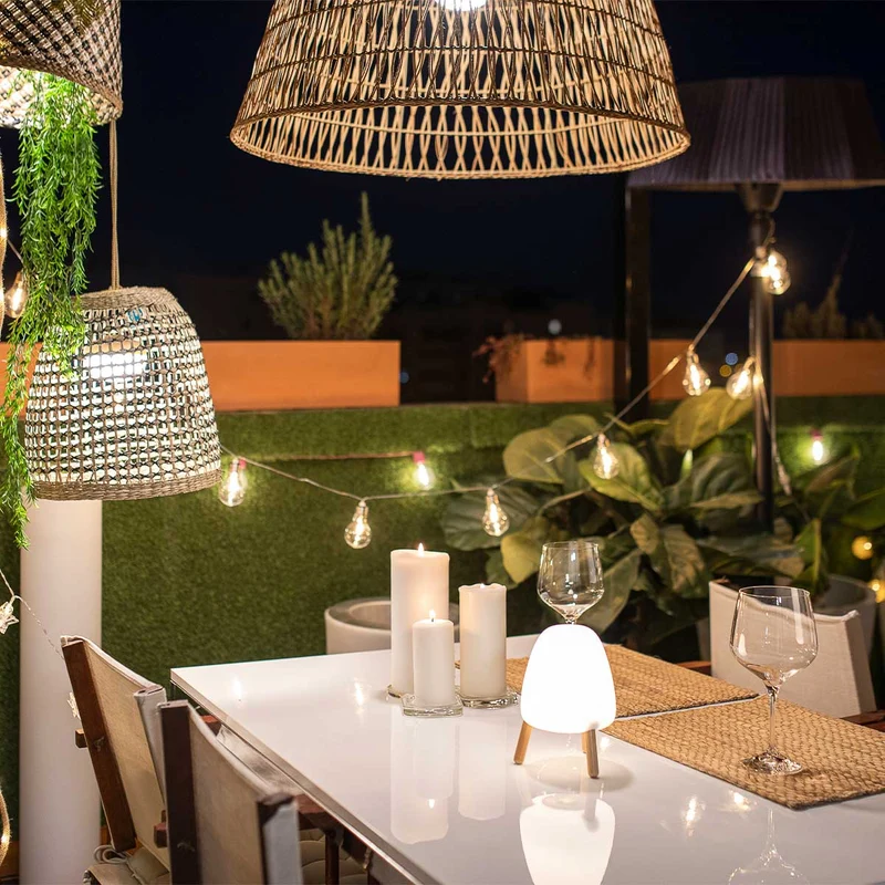 LAMPE DE TABLE TRÉPIED EN SILICONE ROCKET 20