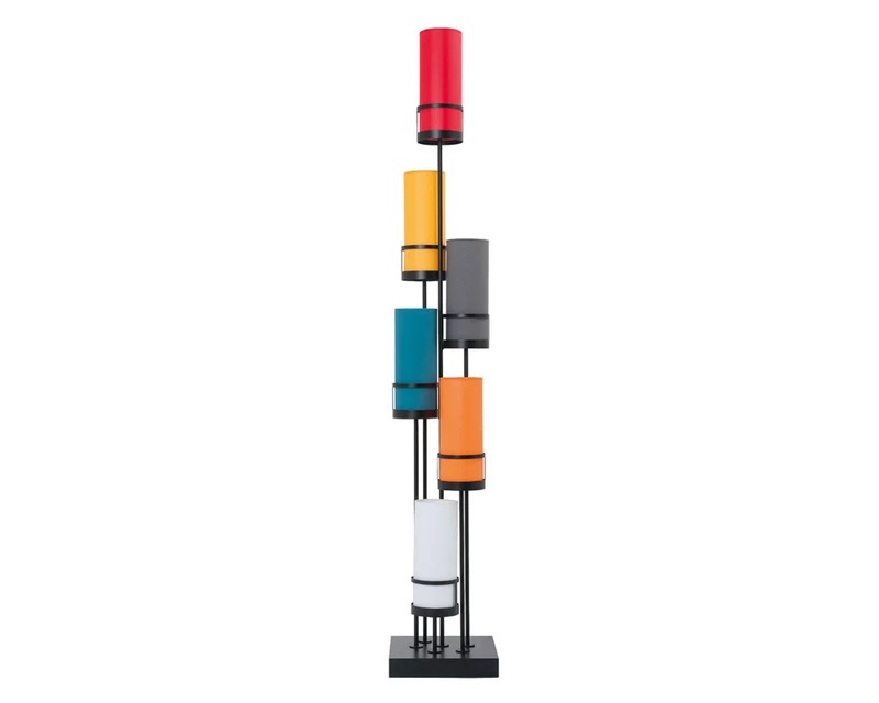 Lampadaire de salon moderne multicolor - Sixt